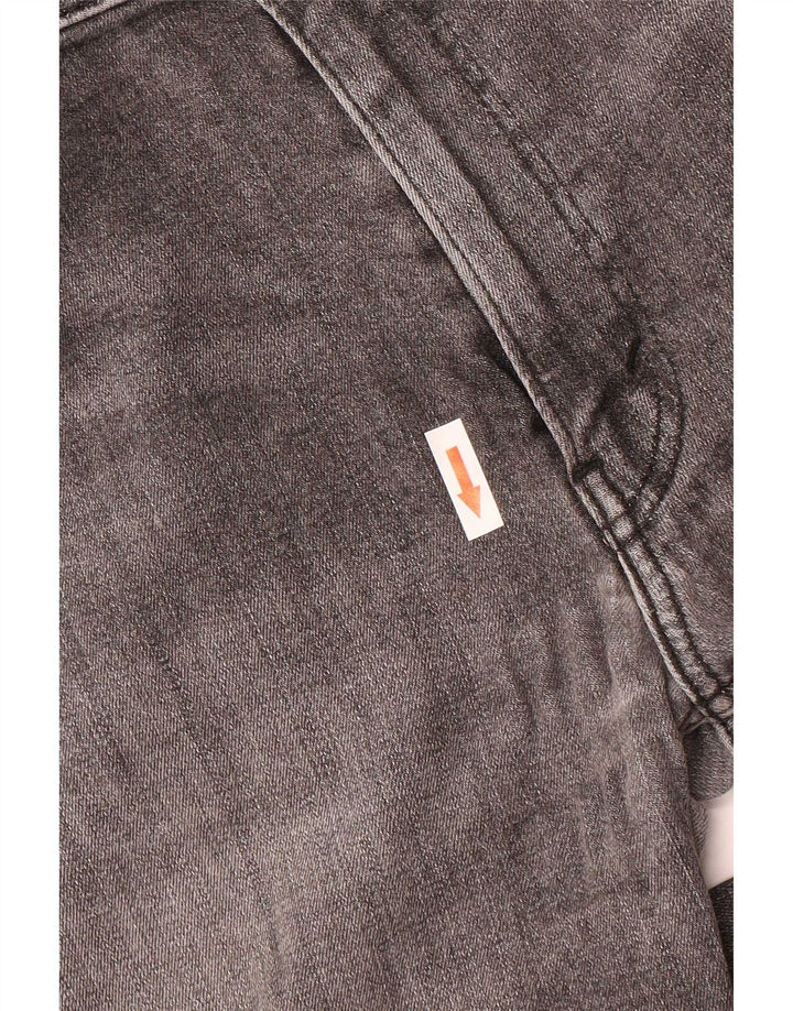 Levi's Hombre 511 Slim Jeans W36 L33 Algodón Gris