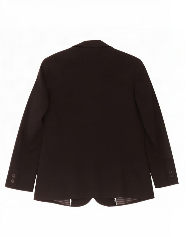 Marks & Spencer Chaqueta tipo blazer con 1 botón para mujer UK 40 Mediano Poliéster negro