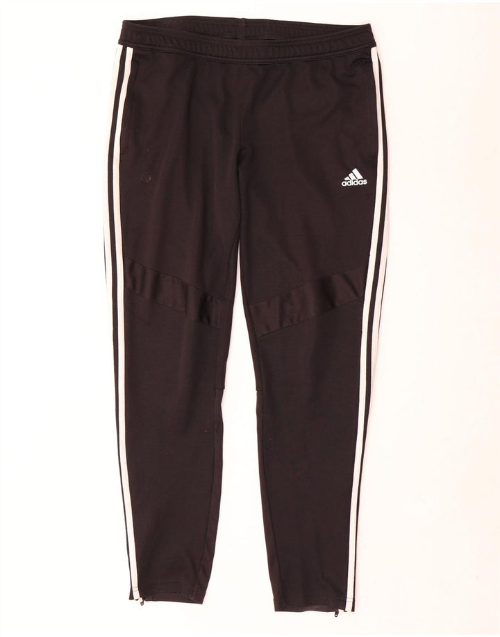 Adidas Mujer Climacool Chándal Pantalones UK 16/18 Grande Negro Poliéster