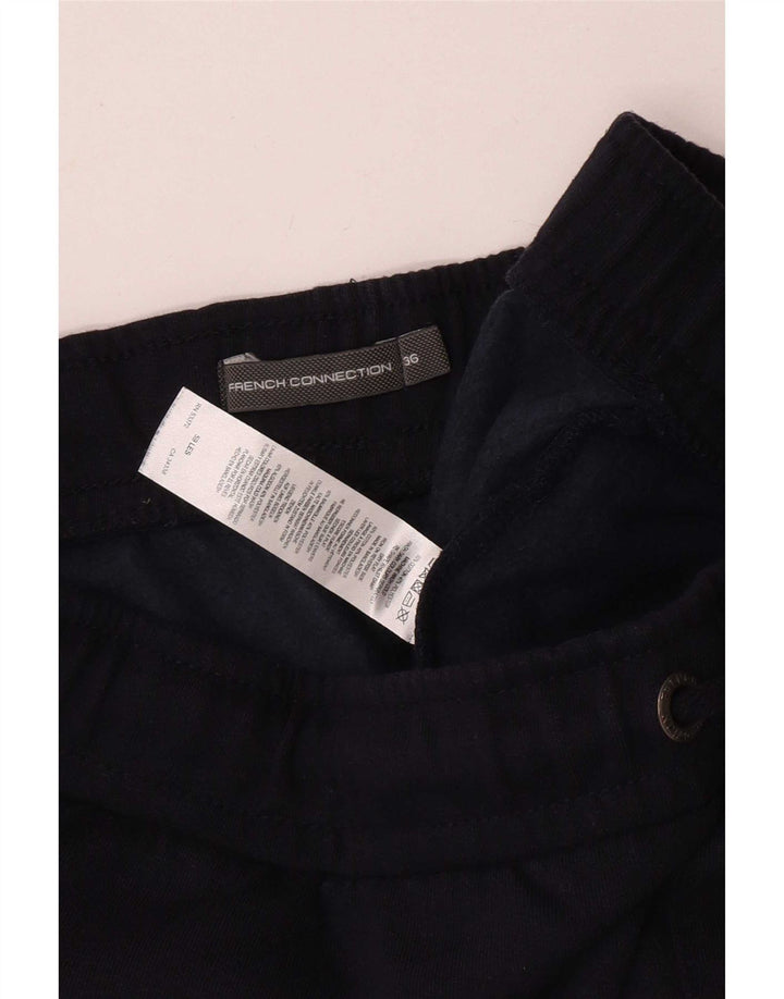 French Connection Pantalones cortos deportivos para hombre de algodón azul marino grande