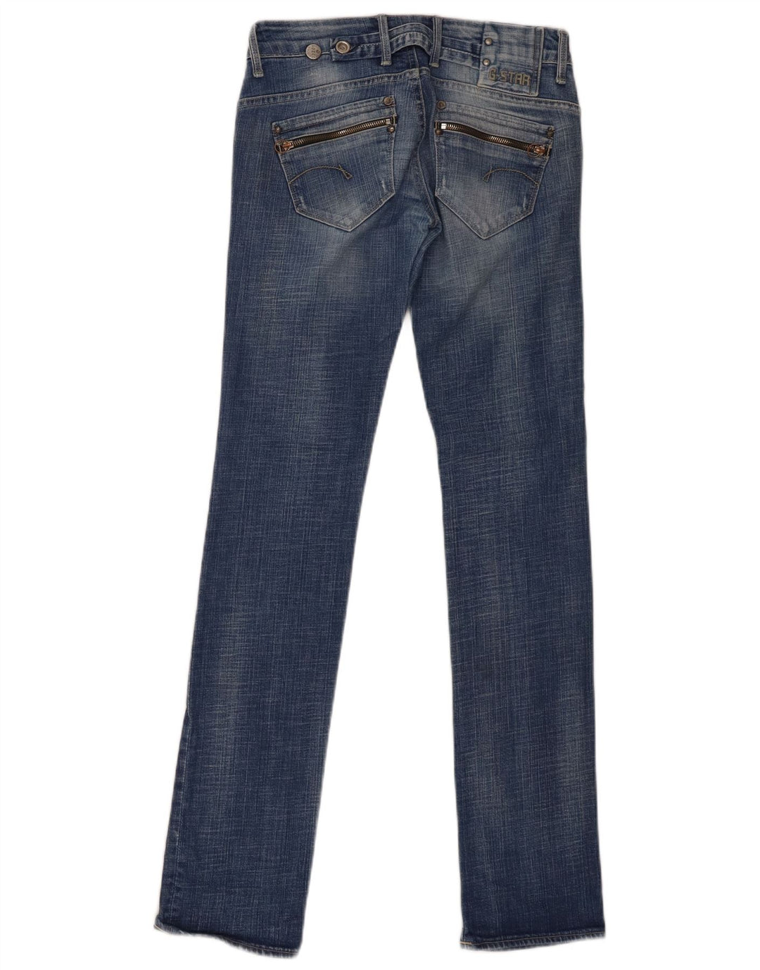 G-STAR Womens Low Waist Slim Jeans W30 L34 Blue