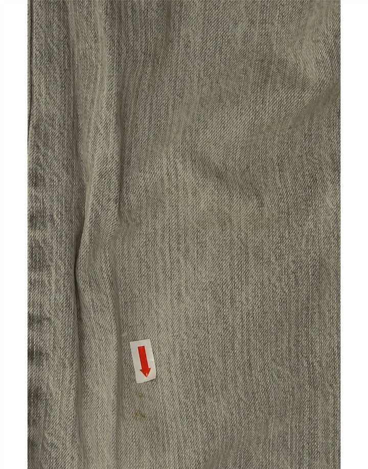 Marks & Spencer Vaqueros rectos para hombre W34 L33 Algodón gris