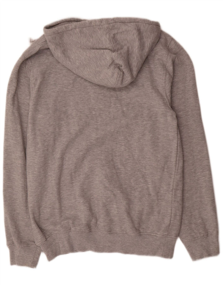Hard Rock Cafe Hombre Amsterdam Graphic Sudadera con capucha Jumper Grande Gris Poliéster