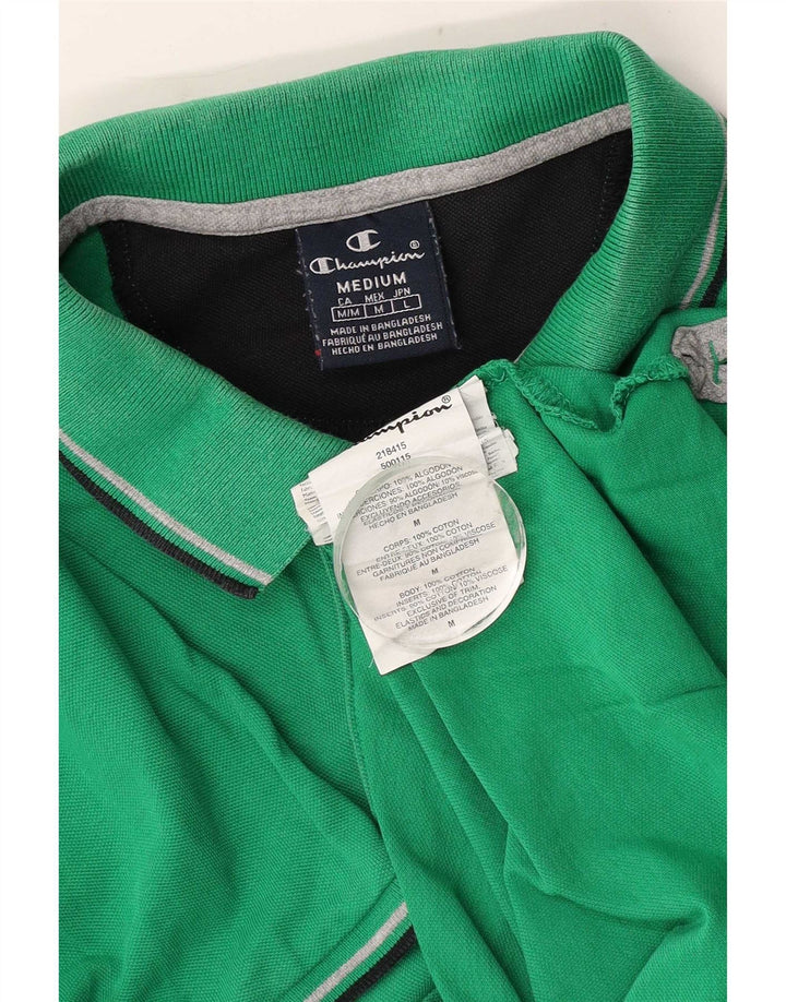 Champion Polo Hombre Algodón Verde Medio