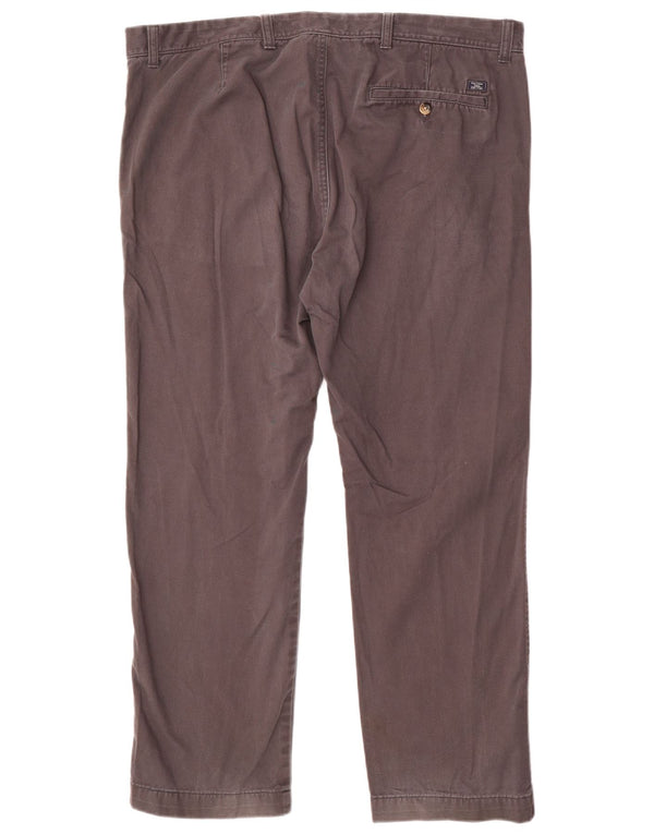 Marks & Spencer Pantalones chinos rectos para hombre W40 L29 Algodón gris