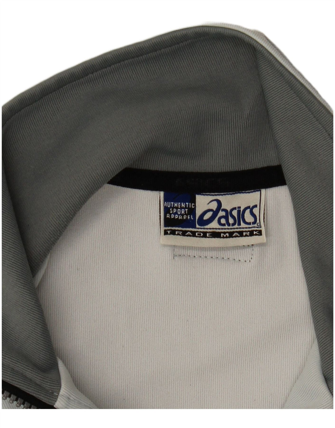 Asics - Chaqueta de chándal para mujer, talla 40, color gris medio