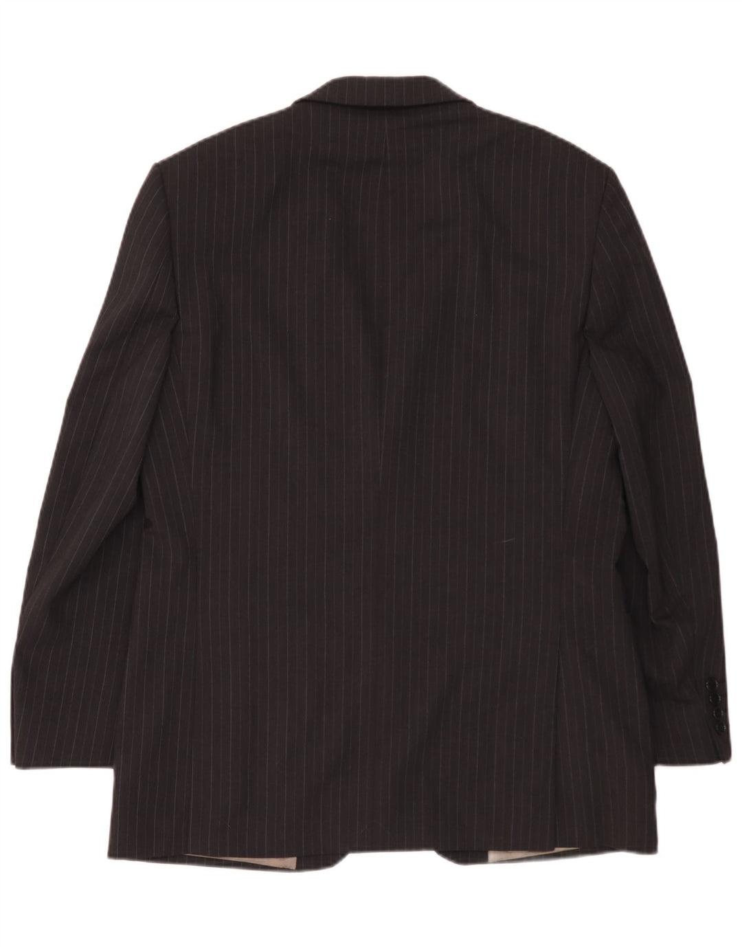 Marks & Spencer Chaqueta tipo blazer de 2 botones para hombre Reino Unido 40 Gris medio Rayas diplomáticas