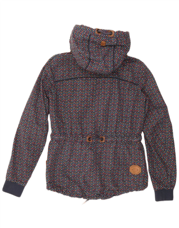 Naketano Chaqueta cortavientos para mujer UK 40 Mediana Moteada multicolor