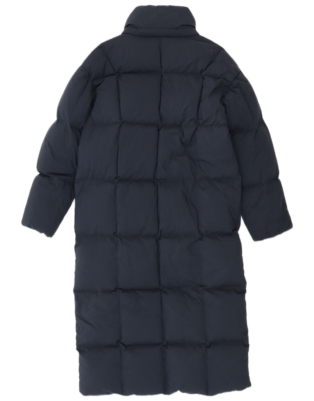 Tommy Hilfiger Abrigo acolchado extragrande para mujer UK 10 Small Poliéster azul marino