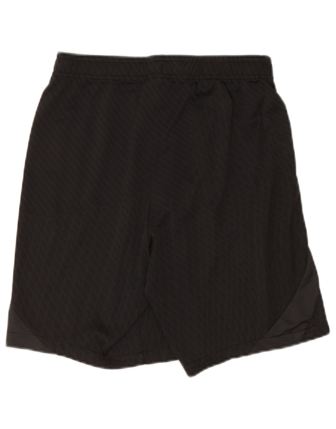 Nike Pantalones cortos deportivos Dri Fit Slim Fit para hombre, poliéster a cuadros negros pequeños