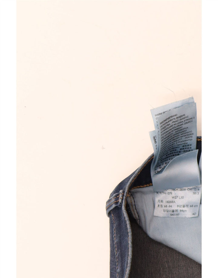 LEVI'S Vaqueros pitillo para mujer W27 L30 Algodón azul