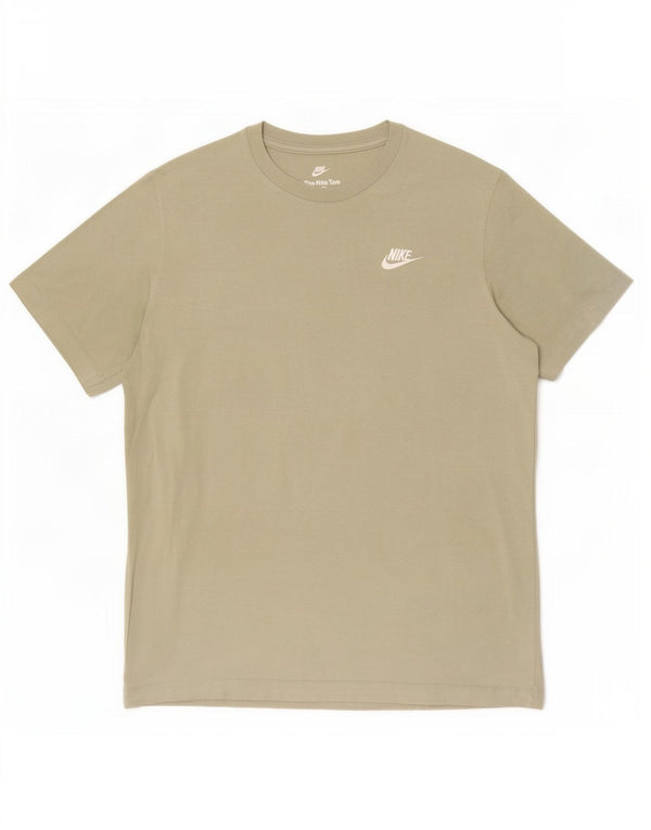 Camiseta Nike Hombre Top Medium Verde Algodón