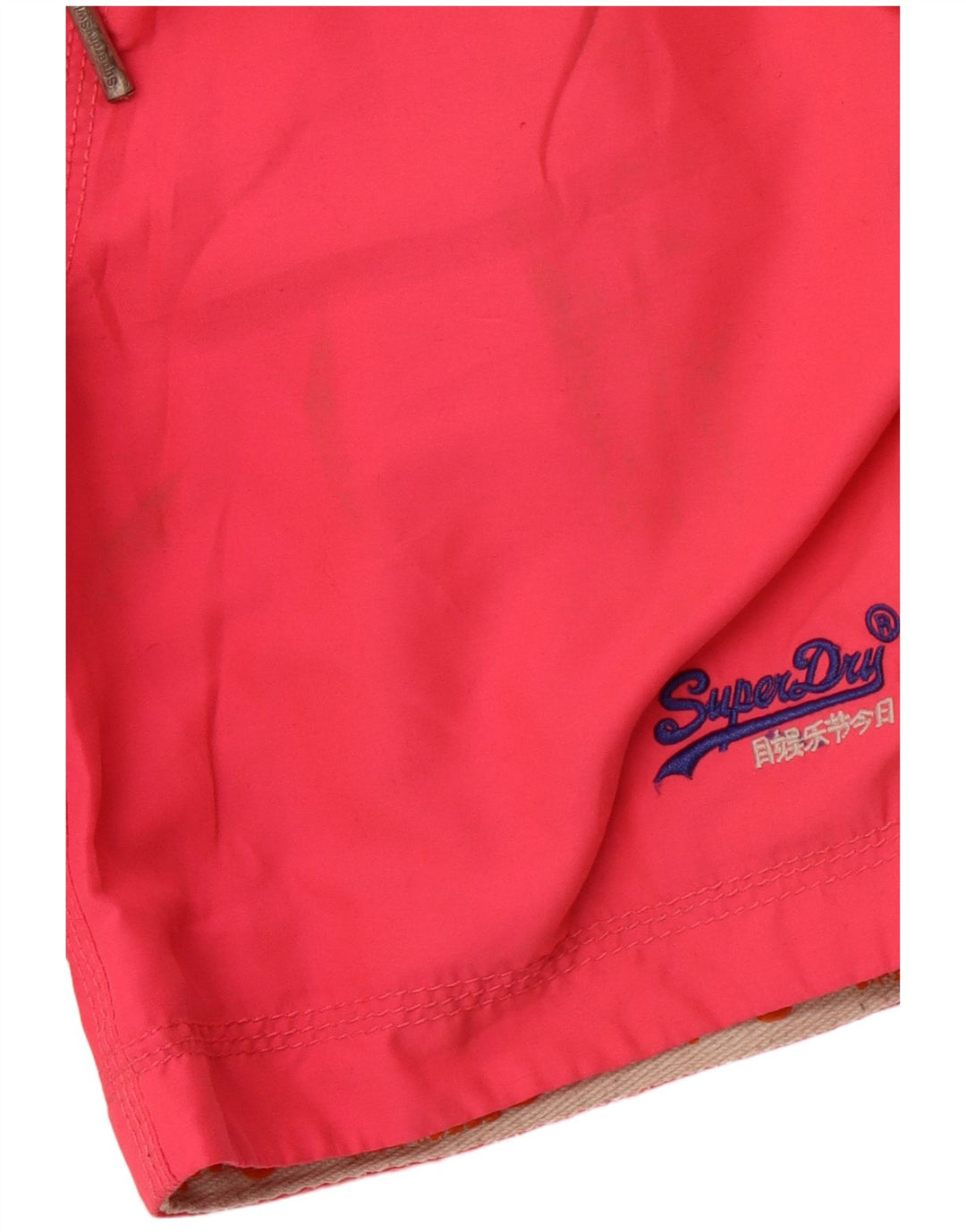 SUPERDRY Hombre Bañador con estampado gráfico Small Pink Poliéster