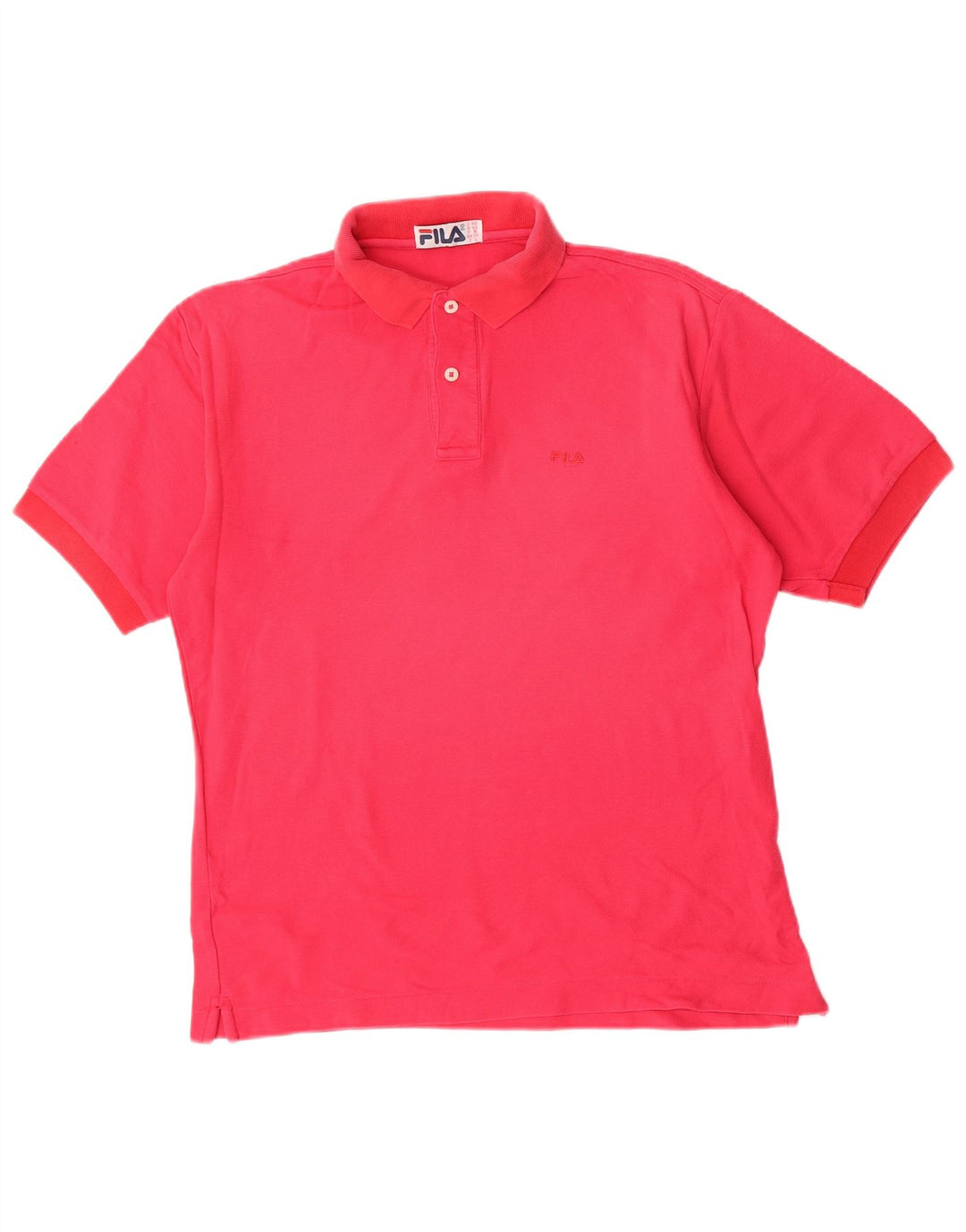 Polo Fila Hombre IT 48 Rosa Mediano