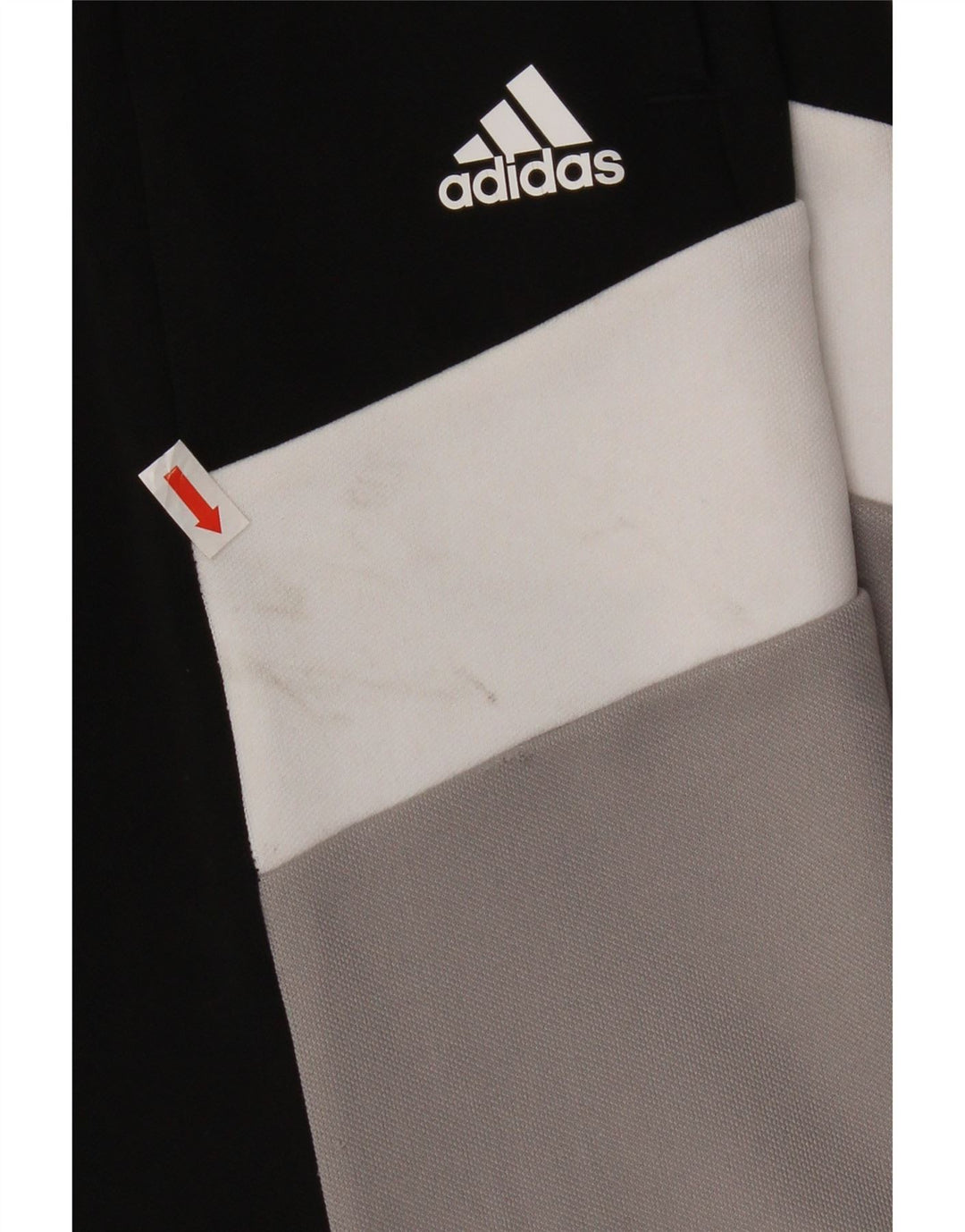 Adidas Pantalones cortos deportivos para niño 13-14 años Negro Colorblock Poliéster