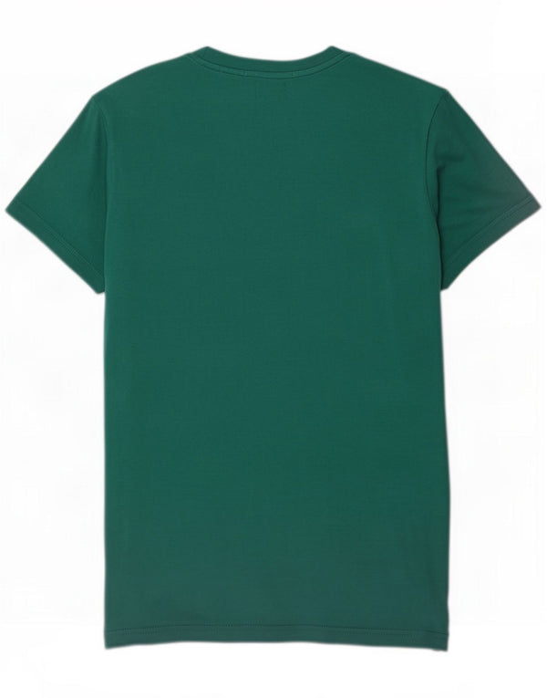 Converse Mens USA Graphic Camiseta Top Pequeño Algodón Verde