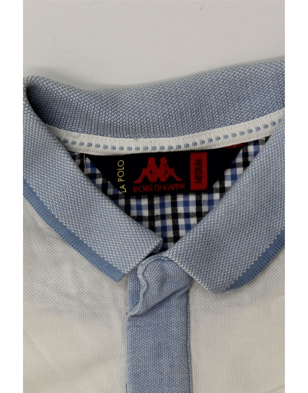 Kappa Polo De Rugby Hombre Mediano Blanco