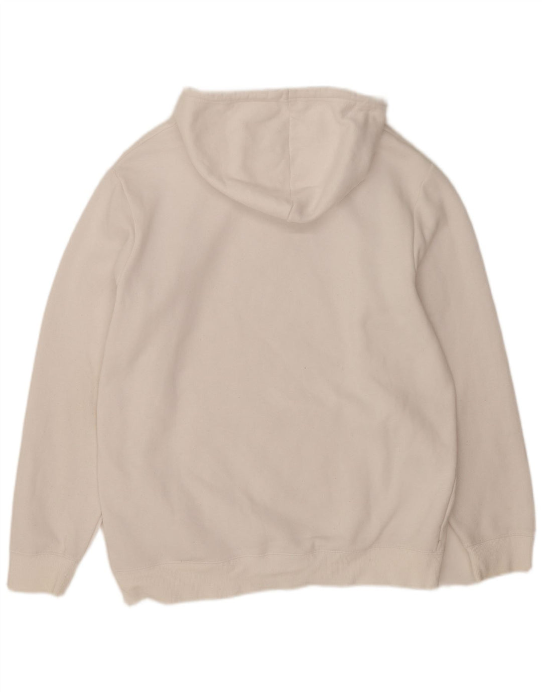 Fila Jersey con capucha para hombre, tamaño grande, algodón blanco