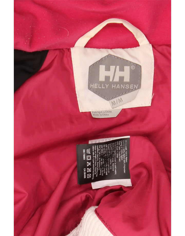 Helly Hansen Chaqueta acolchada con capucha para mujer UK 42 Medium White Nylon