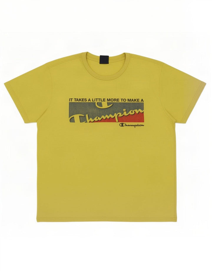 Champion Camiseta Gráfica Mujer Top Grande Verde