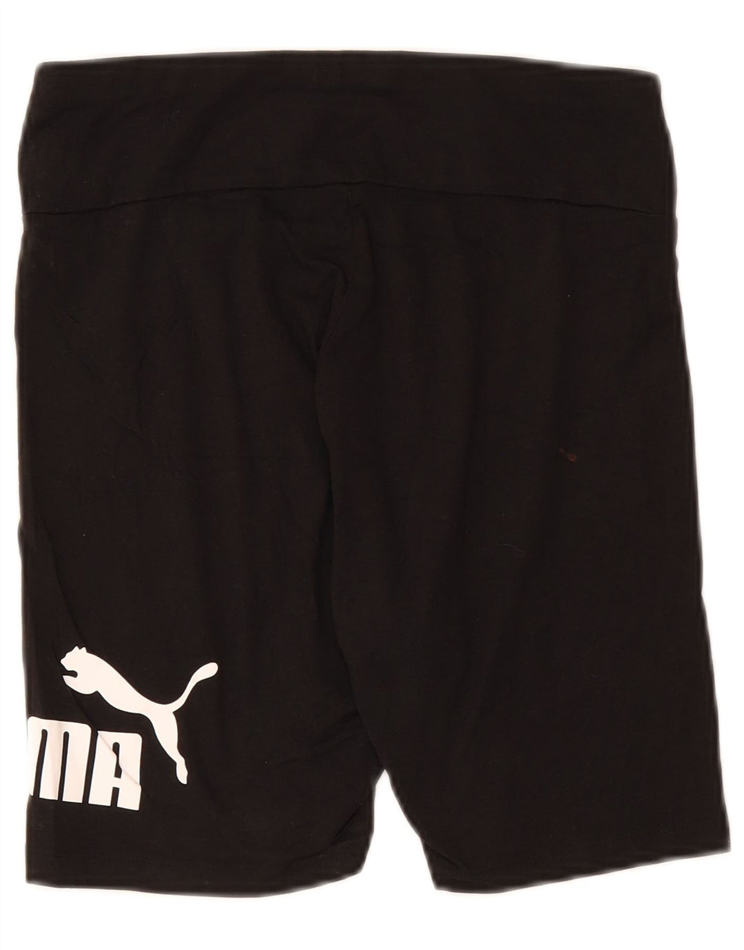 Puma - Pantalones cortos deportivos gráficos para mujer, talla 40, talla M, color negro