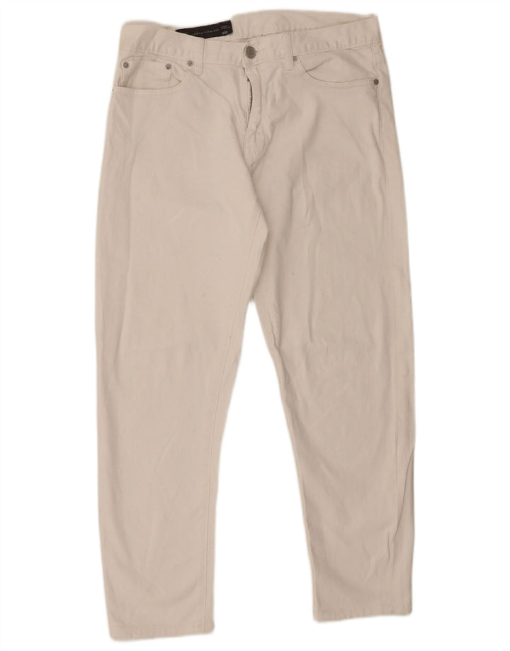 Armani Exchange Vaqueros Slim para Hombre W33 L28 Algodón Blanco