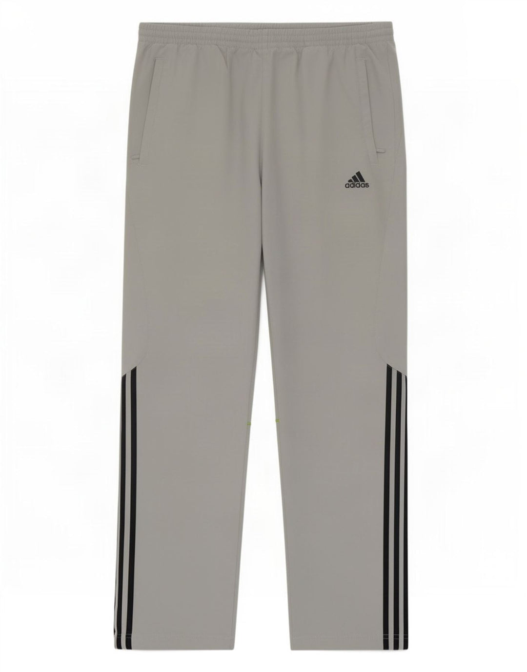 Pantalón De Chándal Adidas Hombre Gris Medio Color Block Poliéster