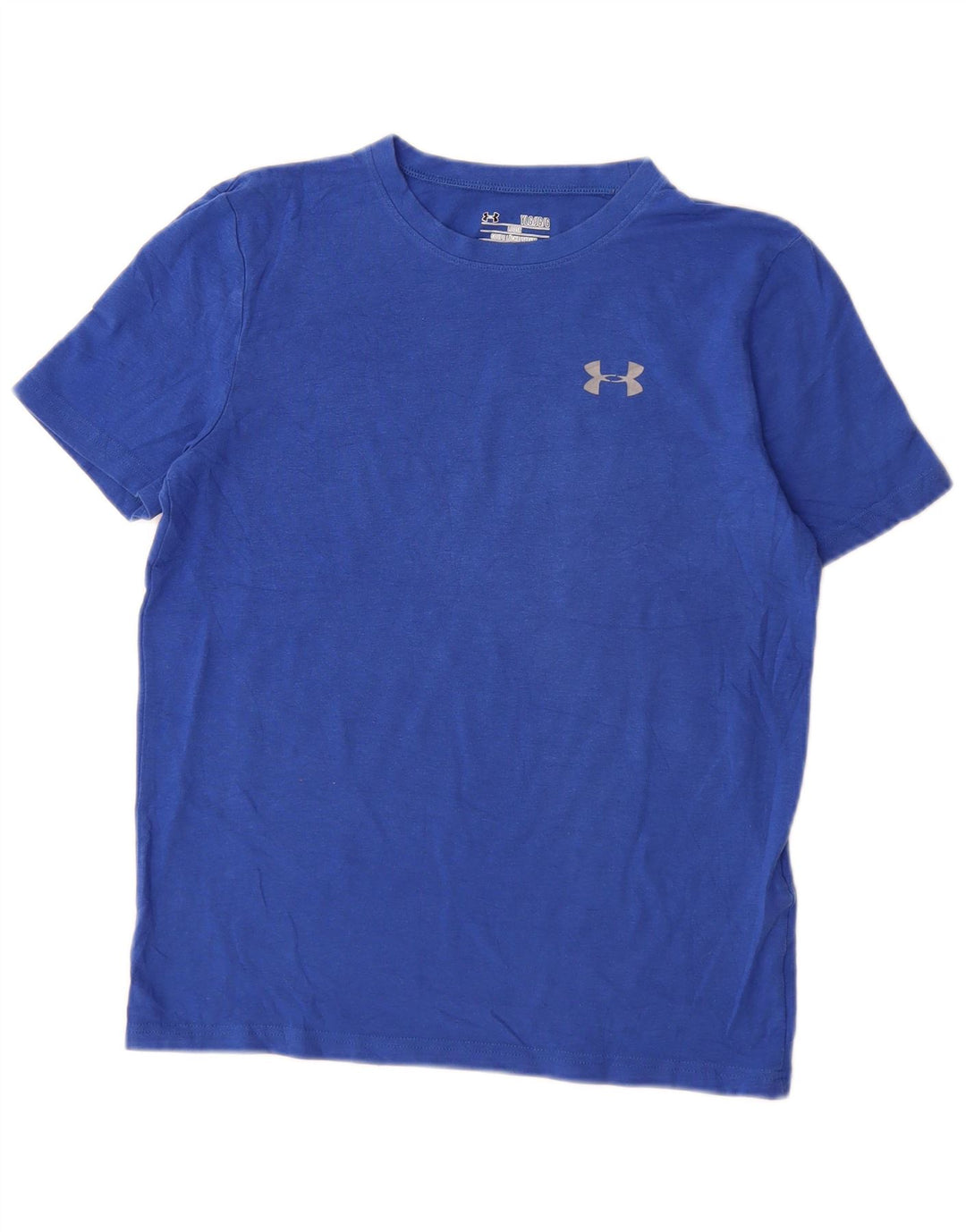 UNDER ARMOUR Camiseta suelta para niña Top 11-12 años Grande Algodón azul