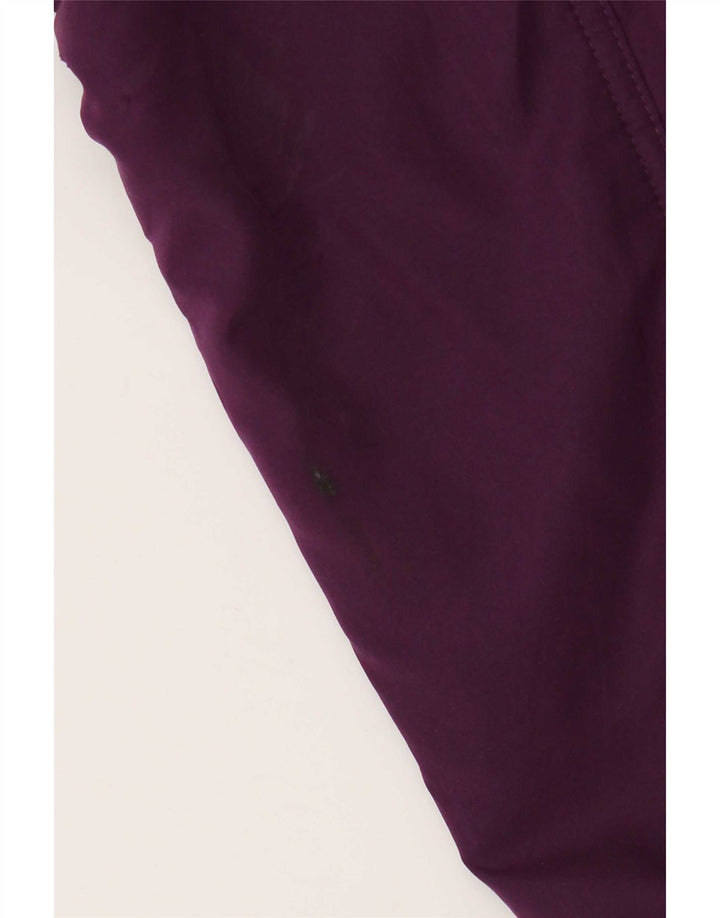 Marks & Spencer Chaqueta Parka con Capucha para Mujer UK 20 2XL Poliéster Morado