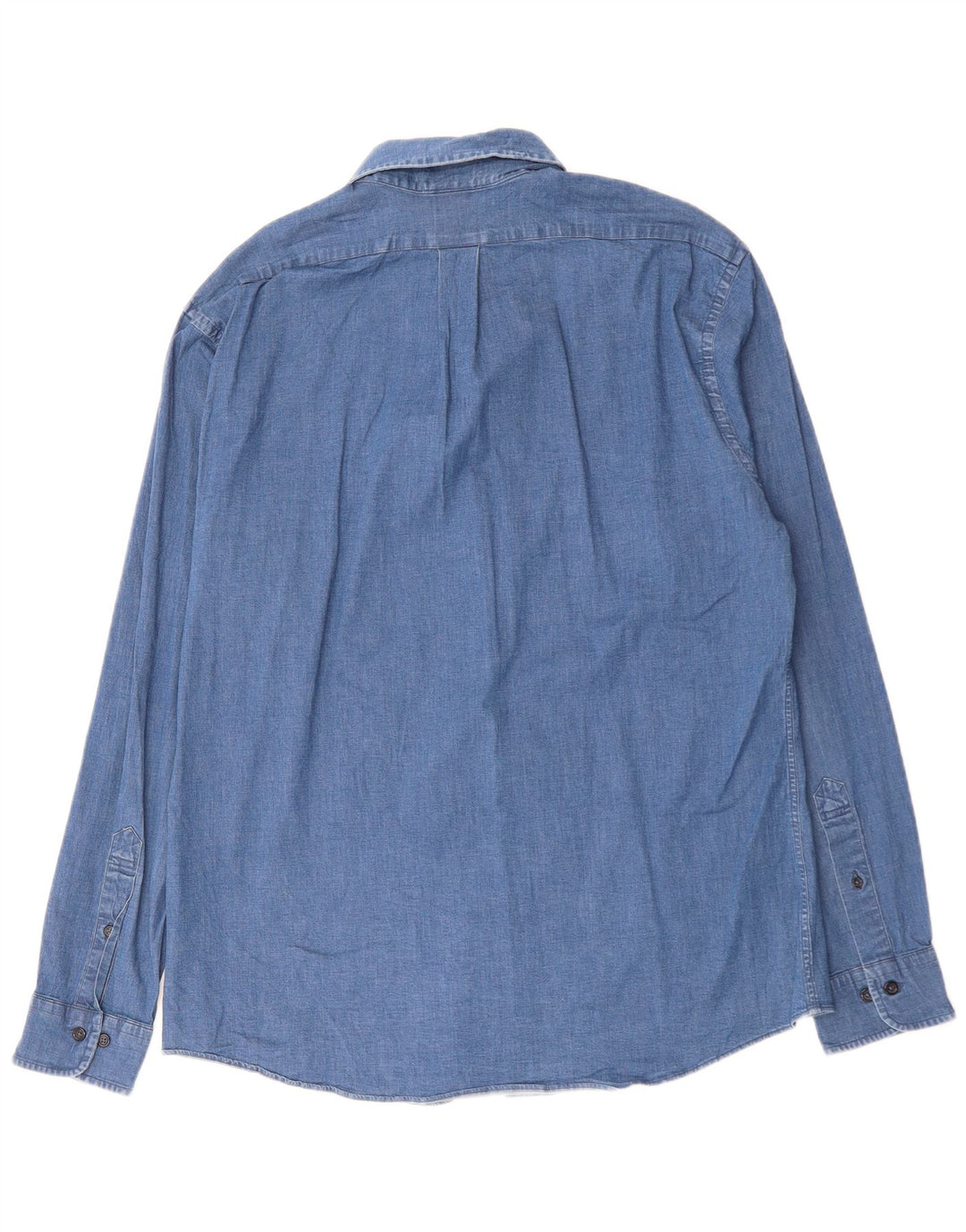 BROOKS BROTHERS Camisa vaquera Regent Fit para hombre Algodón azul grande