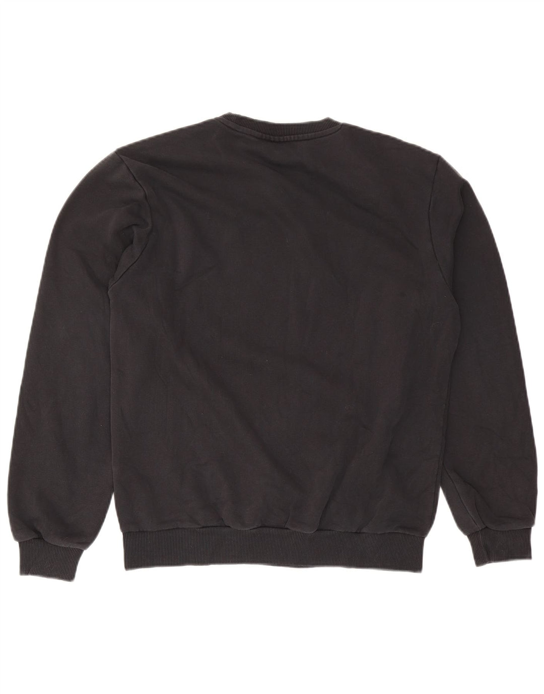 Fila Hombre Sudadera Jumper Medium Negro Algodón
