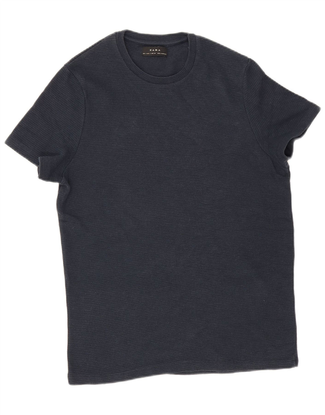 Zara Hombre Camiseta Top Small Azul Marino