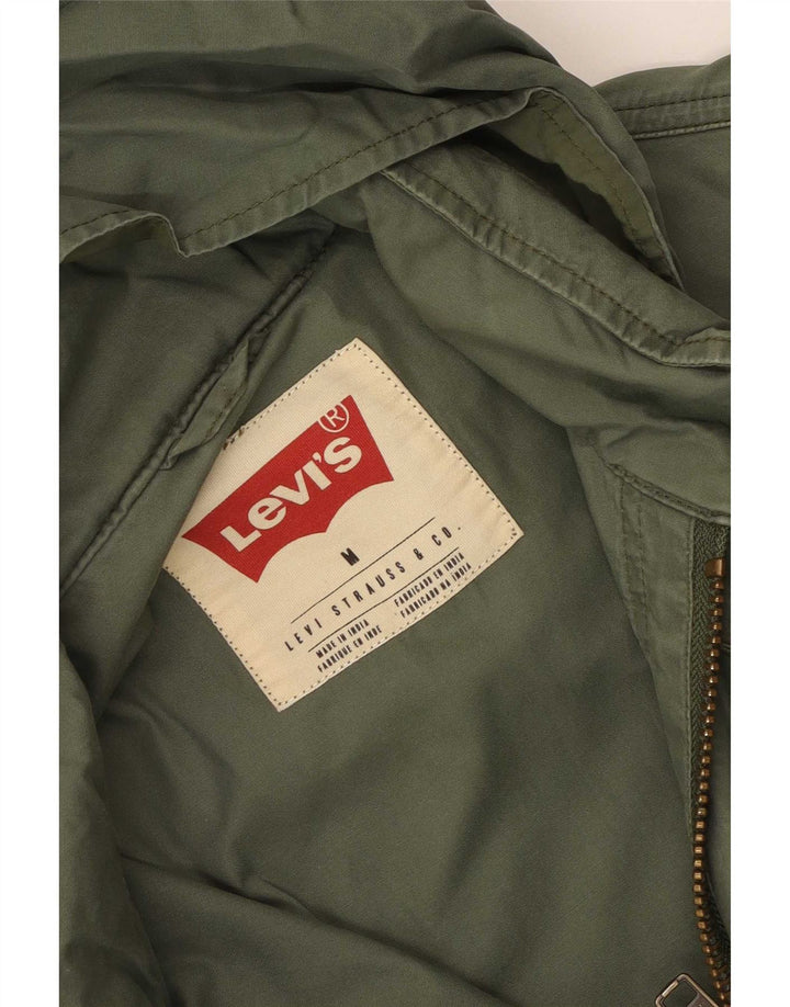 Chaqueta utilitaria con capucha para hombre Levi's ES 38 Verde medio