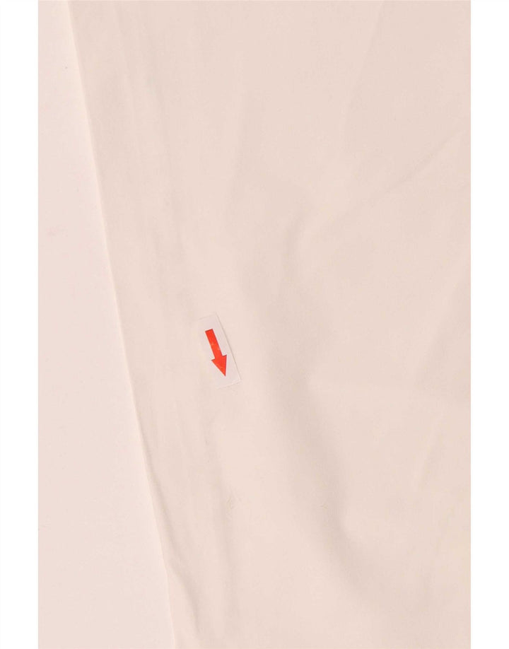Stefanel Pantalones chinos ajustados para mujer EU 40 Medium W42 L29 Blanco