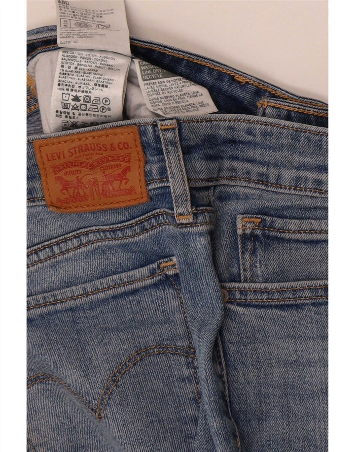 Vaqueros Levi's Mujer 712 Slim W31 L32 Algodón Azul