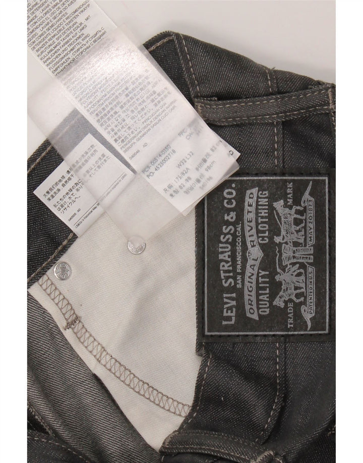LEVI'S Vaqueros rectos para hombre W32 L32 Algodón gris