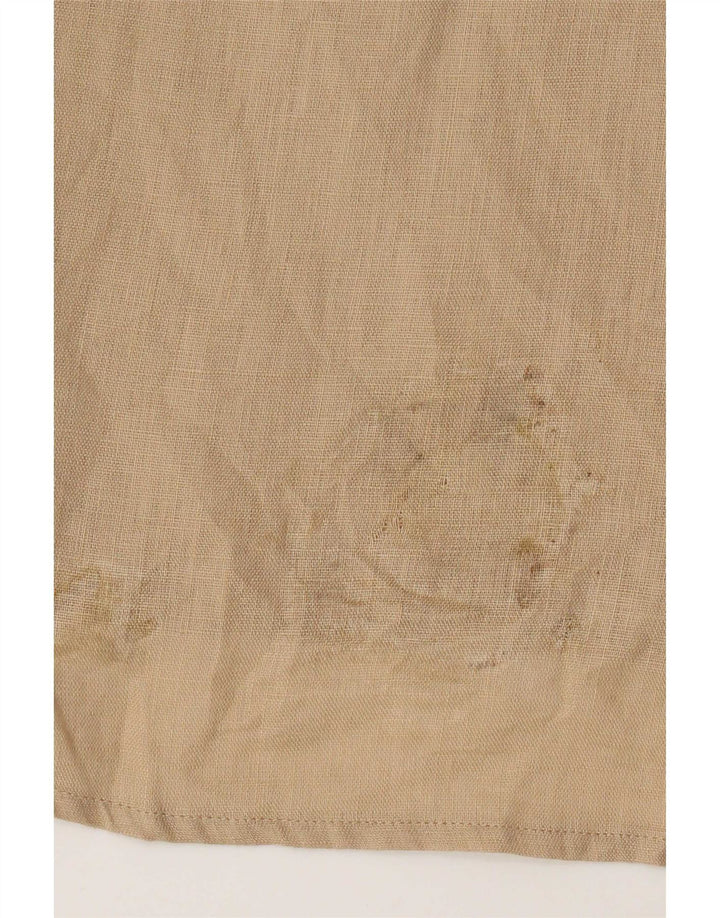 Zara Mujer Falda Pareo 2XL W34 Beige
