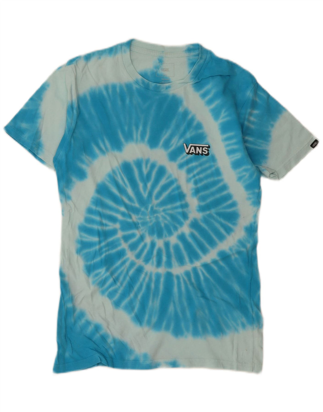 Camiseta Vans Hombre Top Small Blue Tie Dye Algodón
