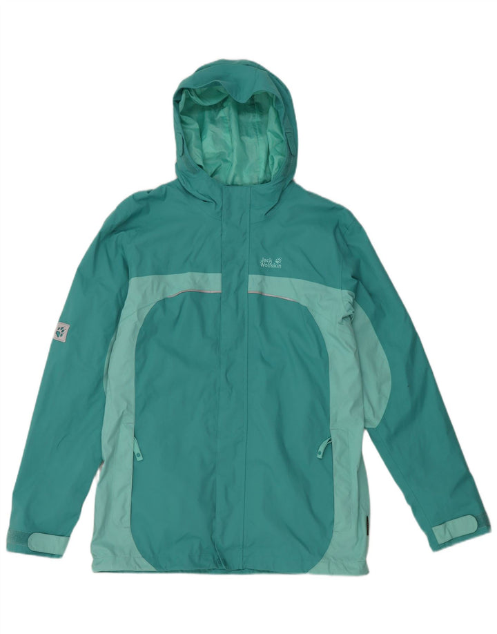 JACK WOLFSKIN Chaqueta cortavientos para niño 13-14 años, color turquesa