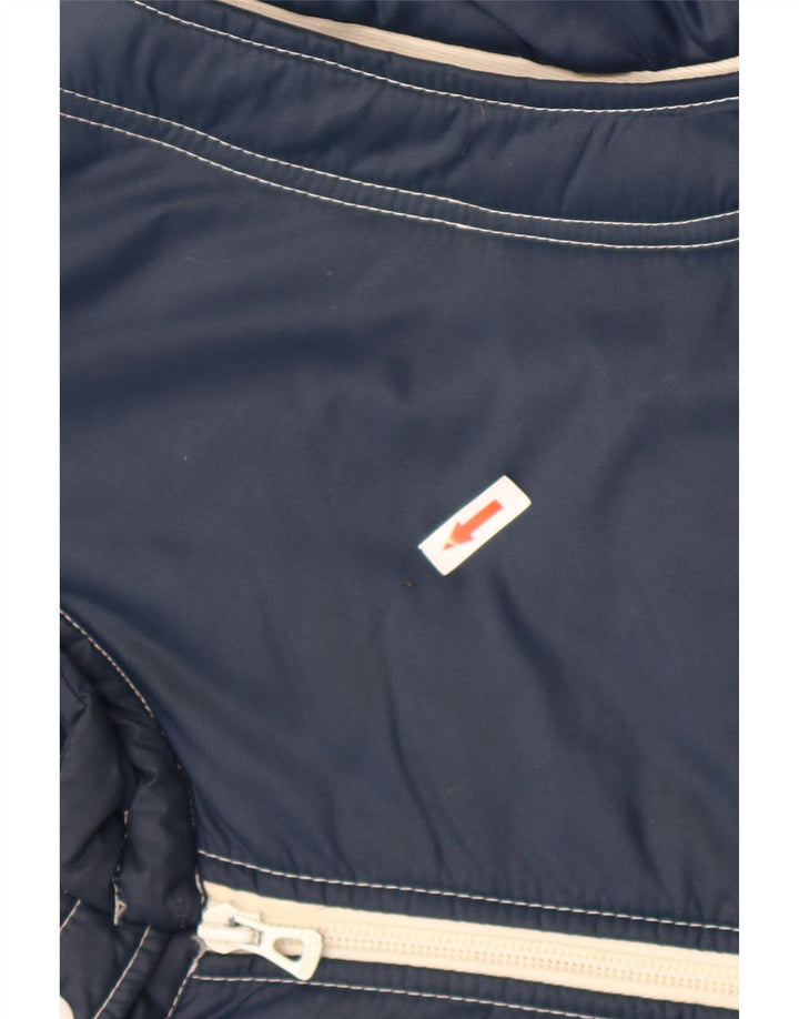 Chaqueta bomber vintage para hombre IT 52 XL Azul marino Colorblock