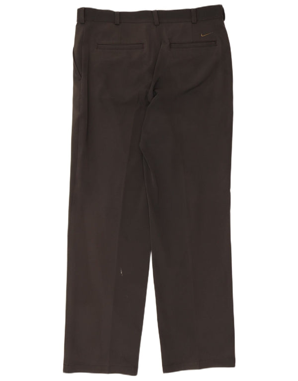 Pantalón chino recto Nike para hombre W34 L32 Poliéster negro