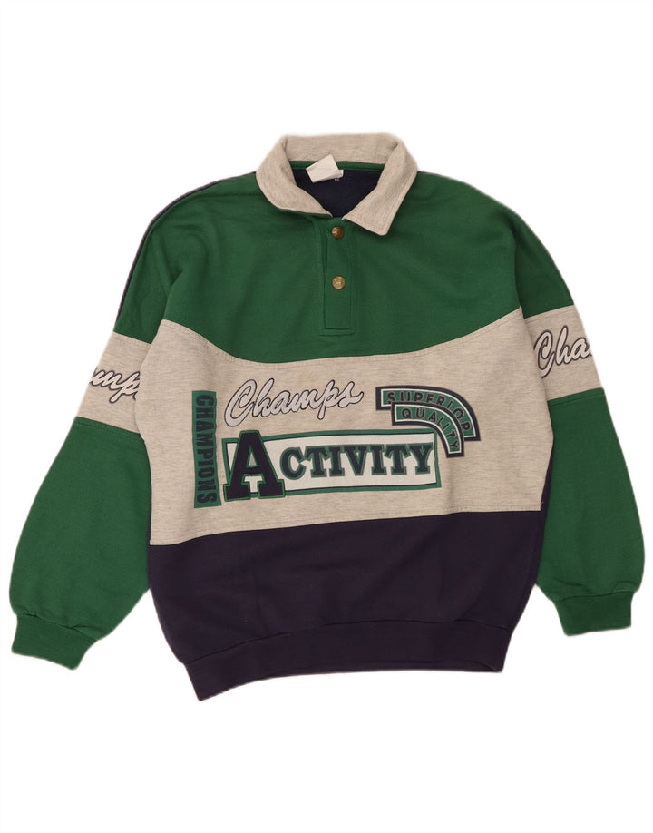 F.LLI Campagnolo Sudadera gráfica para mujer Jumper IT 42 Verde medio