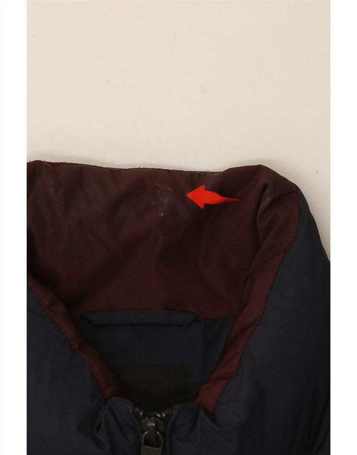 TED BAKER Chaqueta acolchada para hombre Talla 3 Mediana Azul marino