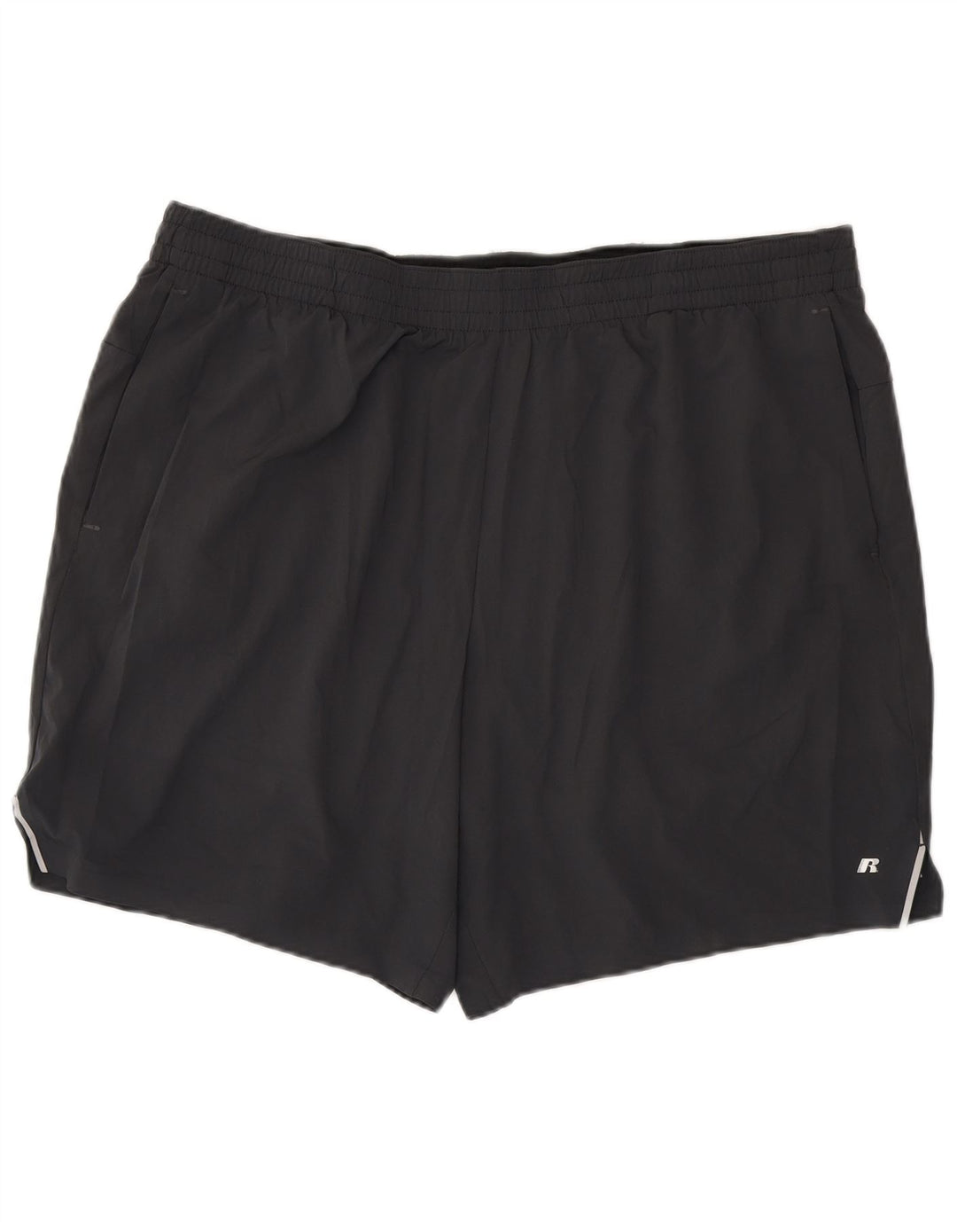 Russell Athletic Pantalones cortos deportivos Dri-Power para hombre 2XL Poliéster gris