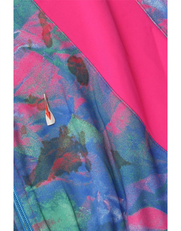 Vintage mujer chándal completo Reino Unido 16 bloque de color rosa grande