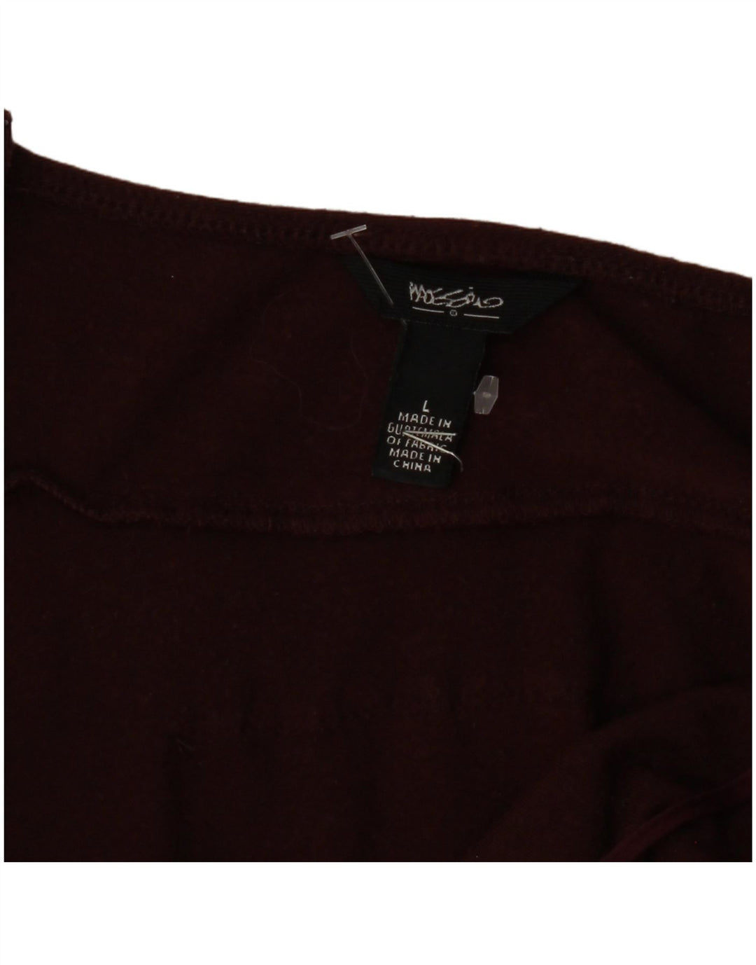 Mossimo Vestido de verano para mujer UK 44 Grande Borgoña Clásico