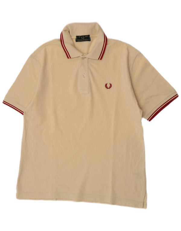 Polo Fred Perry Hombre Algodón Amarillo Medio
