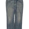 Levi's Mujer 570 Vaqueros Rectos Desgastados W32 L28 Algodón Azul