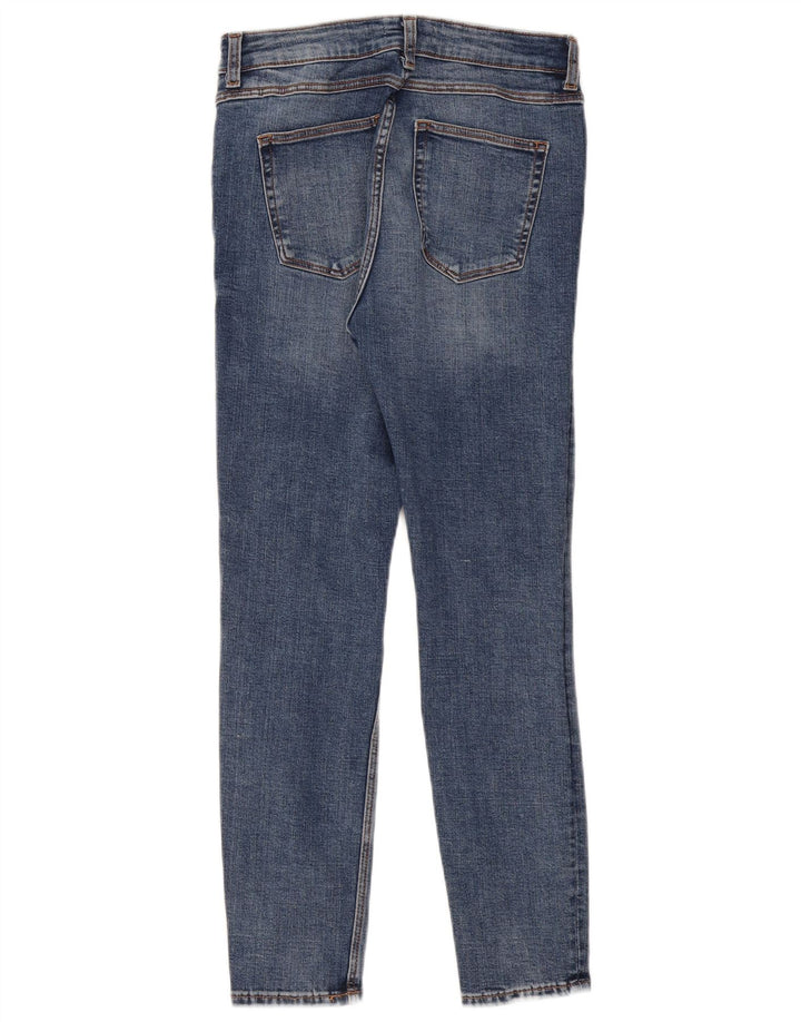 Zara Vaqueros Pitillo Mujer EU 40 Mediano W30 L27 Azul