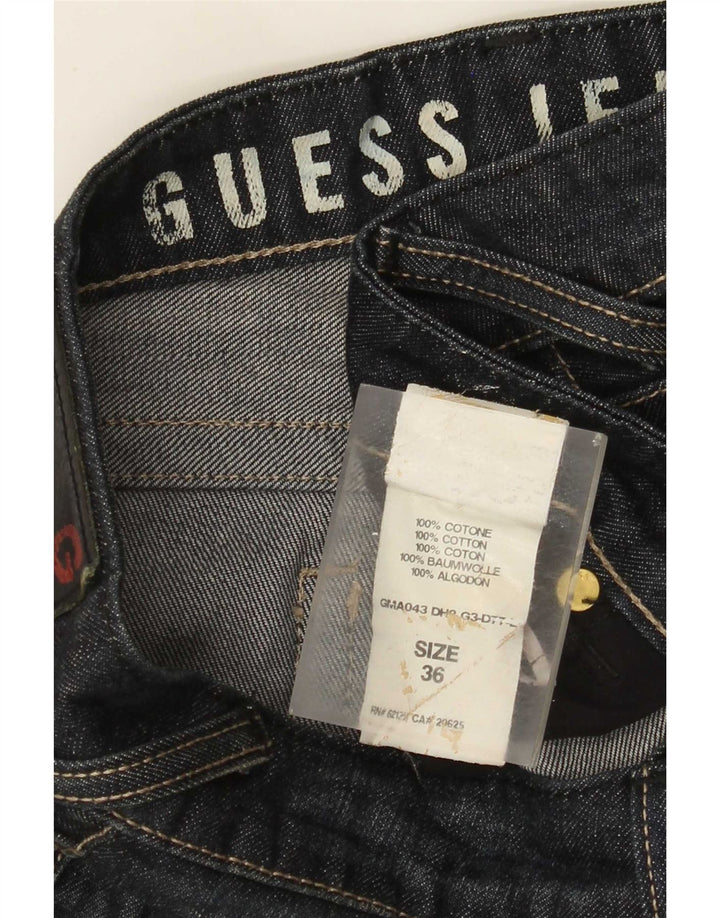 Guess Vaqueros Rectos Hombre W36 L33 Algodón Azul